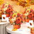 Afniimyapt 5 Set 3D 3D Autumn Harvest Bouquet Pop Up Cards Paper Flower Bouquet Pumpkin Popup Greeting Card with Blank