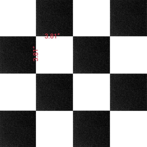 YENHOME 30"X118" Checkered Contact Paper, Peel and Stick Removable Black and White Wallpaper for Walls