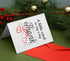HOMEVAGE 5"x7" Thank You Card with Red Envelope Simple Appreciation & Gratitude Greeting Card Folded Premium Cardstock
