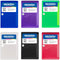 BAZIC PRODUCTS Index Card Case with 5 Tab Dividers Durable Plastic 3"x5"