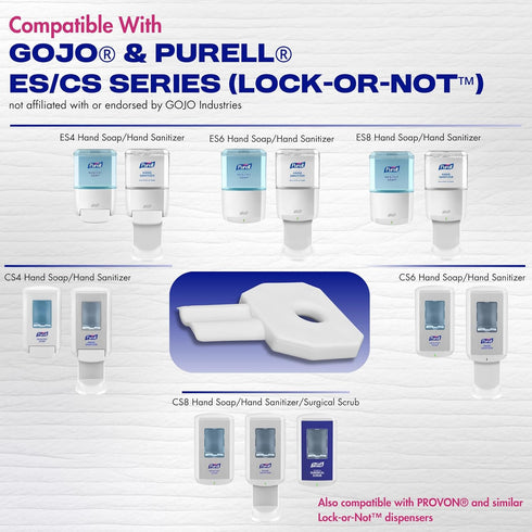 Knupp Co. ES4, ES6, ES8 Universal Dispenser Key for Purell & GOJO Replacement Key for Hand Sanitizer and Soap