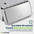 Alpine Sanitary Napkin Receptacle Wall Mounted Tampon Holder For Bathroom Provides Clean & Odor-Free Restroom for Home
