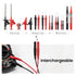 KAIWEETS 23PCS Multimeter Test Leads Kit, Replaceable Precision Probes Set, Alligator Clips for Digital Electrical