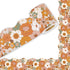 Whaline 32.8ft Boho Floral Bulletin Board Borders Retro Flower Scalloped Strips for School Classroom Office