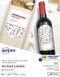 Avery Arched Wine Labels, Sure Feed for Laser Printers, 4.75" x 3.5", 40 White Labels (22826)