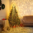 344 11.8ft 9 8 Christmas Decorations Star String Lights - LED Strands Waterfall Tree Lights with Topper Star, Lighting