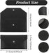 Money Envelopes for Cash, Reusable PU Leather Cash Wallet, Money Pouch for Travel and Budgeting