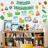 Sepamoon 35 Pcs Happy Birthday Posters, Safari Jungle Animals Bulletin Board Set for Classroom Birthday Decoration