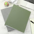 Chuangdi 4 Pcs 3 Ring Binder - Linen Cover, 1.25 inch Durable Round Rings for 8.5 x 11 Inch Paper, 4 Colors