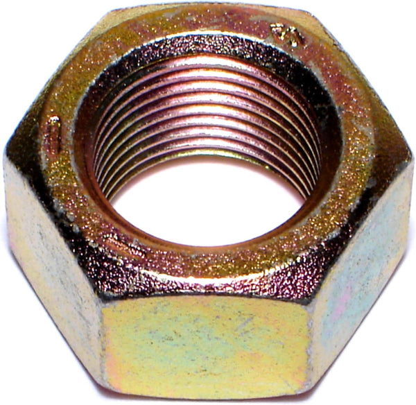 Hard-to-Find Fastener 014973261993 Grade 8 Fine Hex Nuts, 7/8-14, Piece-5, Yellow