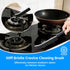 3Pcs Hard Bristle Crevice Cleaning Brush, Small Cleaning Brush, Grout Cleaner Brush, Toilet Brush, Scrub Brush
