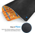 CERXMPT 2026 Calendar Mouse Pad Tiger Texture, Calendar with Holidays Mouse Pads, Non-Slip Rubber Base Mousepad