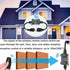 AC110V Switch,165 Long,AC110V/120V/250V/20A Remote Control Power Switch,Waterproof Wireless Light Feet RF Module