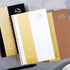 Yoment Small Spiral Notebook, 300 Pages, 5.5”x 7.5” College Ruled Hardcover Journal, A5 White