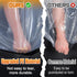 10x12ft 2pcs Grommets Anti-Tear Clear Tarp Waterproof - Windproof Poly Tarpaulin, Heavy Duty Transparent Enclosure