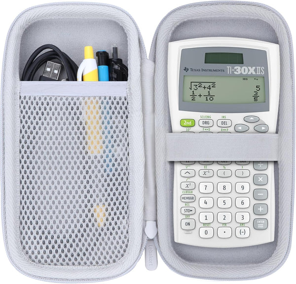 Hard Carry Case Compatible with Texas Instruments TI-30XIIS TI-30XS TI-30Xa TI-36X Pro Calculator