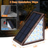 IP67, 6 Pack, Solar Step Lights for Outside Waterproof Outdoor Stair Light Solar Stair Lights Outdoor LED Outdoor Step