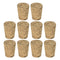 MECCANIXITY Tapered Cork Stoppers, 22x17x27mm Wooden Leakproof Soft Corks for Wine Beer Bottle Crafts, Pack of 10