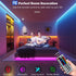 Leeleberd 130 Bedroom,(2 65FT) ft Led Lights for Rolls of Bluetooth Smart APP Control Color Changing RGB Led Strip