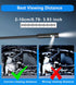 Dual Lens Industrial Endoscope, 1080P Digital Borescope Inspection Camera with 4.3" LCD Screen