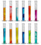 EISCO 12PK Graduated Cylinders, 100mL - Class B Tolerance, Octagonal Base, Polypropylene Plastic