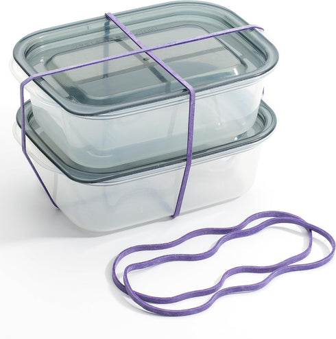 Mr. Pen Large Rubber Bands, 100 Pack, Purple, Extra Large Rubber Bands for Office Supplies, 7 Inch