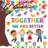 Pasimy Student Diversity Bulletin Board Sets - Boho Classroom Decor with Rainbow Equality Tree Handprint Cutouts