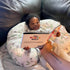 Happy Start High Contrast Board Book, Easy to Clean, Hospital Approved, Tummy Time Toys, Black and White Baby Toys,