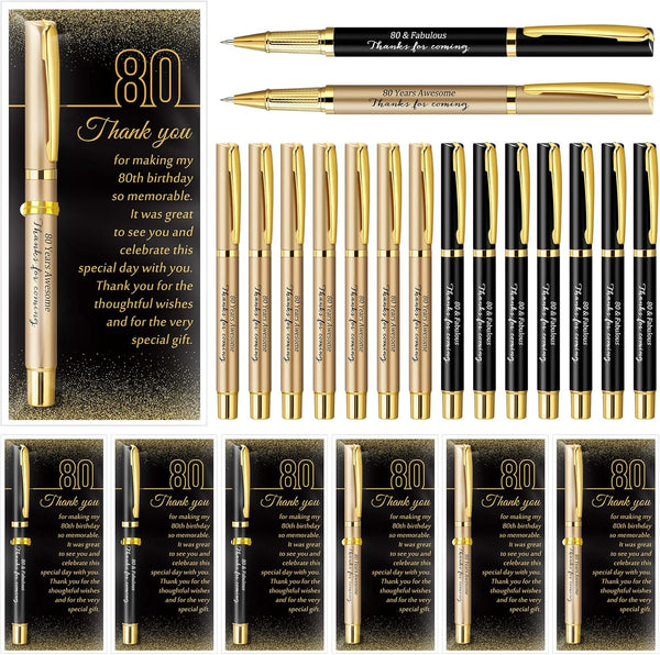 Feifeiya 50 Set 80th Birthday Party Favor for Guest Anniversary Party Favor with