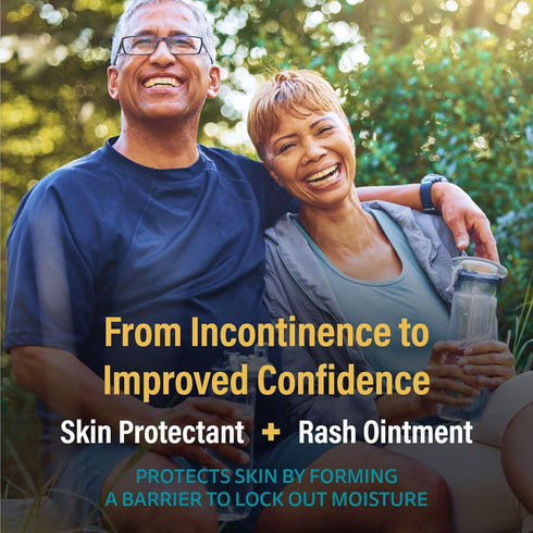16 oz A+D Incontinence Support Skin Protectant & Rash Ointment Treats & Prevents Incontinence Rash, Soothes Chafed