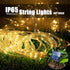 2 Pack IP65 39FT 100LEDs LairtPOW Solar Rope Light Waterproof Outdoor LED Solar Outdoor Lights for Party Garden Yard