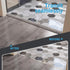 Art3d Self Adhesive Vinyl Floor Transition Strip, Laminate Floor Flat Divider Strip for Joining Floor Gaps