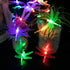 25.6FT 30 8 Dragonfly Solar String Lights Outdoor LED Waterproof Solar Powered Fairy Lights, Modes Decorative Lights