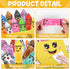Hedeey 72 Pack Pcs Crayon Bulletin Board Decorations for Classroom,Welcome to Our Crayon Theme Classroom Decor
