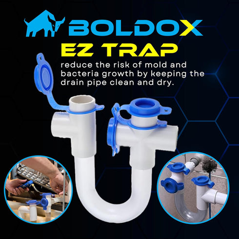 Condensate Trap 3/4 PVC P Trap HVAC with Clear Tubing to Spot Dirt & Debris for HVAC Systems