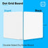 Dotted Dry Erase Board, 9" x 12" Double Sided with Bullet Dot Grid Paper for Home School Classroom Kids