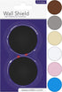 Self Adhesive Round Plate Door Bumper Pads, Silicone Wall Protectors from Door Knobs, Rubber Door Handle Bumper Guard