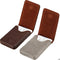 Outus 2 Pieces PU Leather Business Card Holder Wallet with Magnetic Shut for Men Women