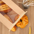20 Pack 13.7x8.3x3.5 Inches, 36 Moretoes Paper Bread Bags for Homemade Bread, Sourdough Bread Bags with Tin Tie Tab