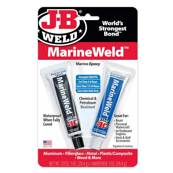 J-B Weld 8272 MarineWeld Marine Epoxy, 2 oz.