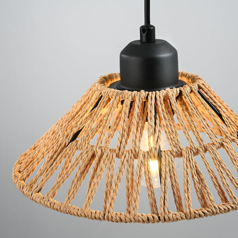 Control,4*AA Decor-2 Pack HuixuTe Battery Operated Hanging Outdoor Chandelier, Gazebo Lights Outdoor Pendant Light