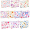 Janmini 30 Pcs Decorative Hanging Folders, Seamless Floral Design, Letter Size, Office Supplies Organizers