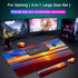 Keyboard Wrist Rest + Mouse Pad Set - 4 in 1 XXL Large Gaming Mousepad with Cute Ergonomic Support for Desk
