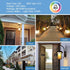 DEWENWILS 4 Pack A19 Dusk to Dawn LED Light Bulbs, 9W (60W Equivalent) 2700K Warm White, E26 Base, UL Listed