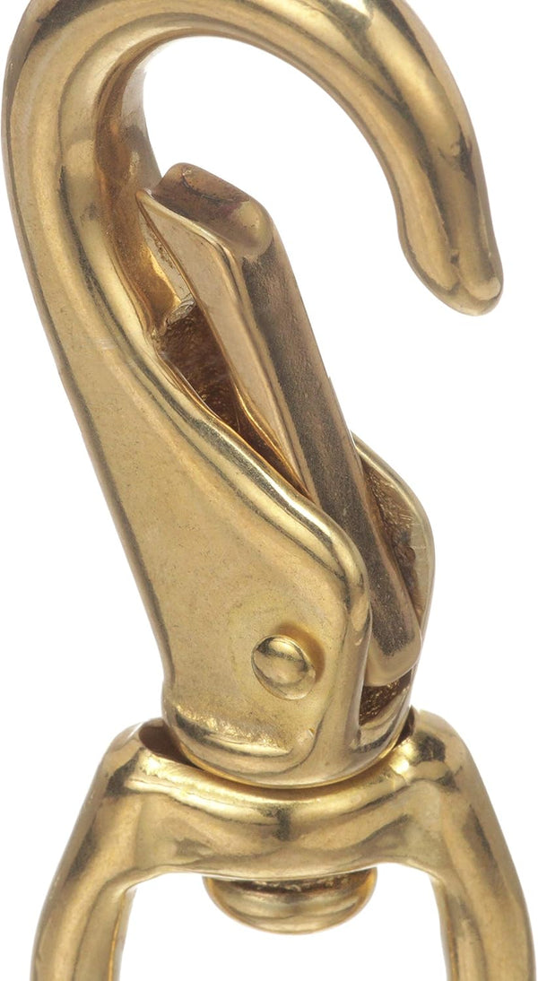 Seachoice Swivel Eye Snap, Cast Brass, Various Sizes