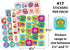 Pack (TCR10338) Teacher Created Resources Sweet Scents Smelly Stickers Variety