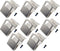 8 pcs Belt Hook with Screws Kits # N597001 for Craftsman V20 Drill Tool Belt Clip