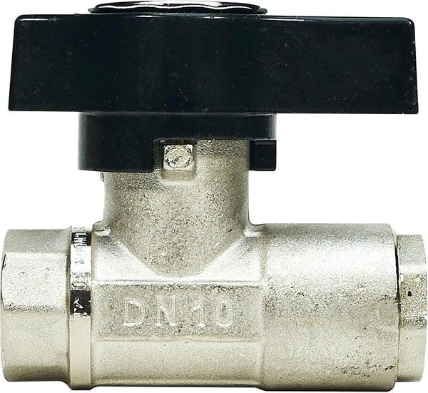 MTM Hydro Original DN10 Italian Brass Plated Ball Valve for Pressure Washing,