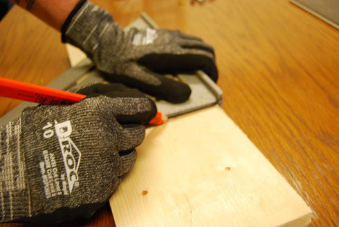 MAGID Touchscreen ANSI A6 Cut-Resistant Work Gloves - 1 Pair, Dark Gray, 6/XS
