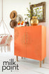 Milk Paint By Fusion (11.5 Oz, Ultra durable, No Brushstrokes, Zero VOC & Eco Friendly Paint Aperol Spritz)